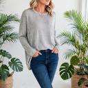  Stripe & Slouch Long Sleeve Oversized Top | S-XL