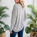  Stripe & Slouch Long Sleeve Oversized Top | S-XL