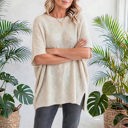  Free Flow Oversized Side-Slit Sweater | S-XL