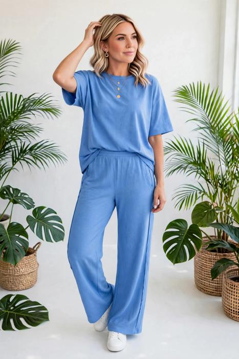 Haven Oversize Tee Pocketed Pants Set | S-XL