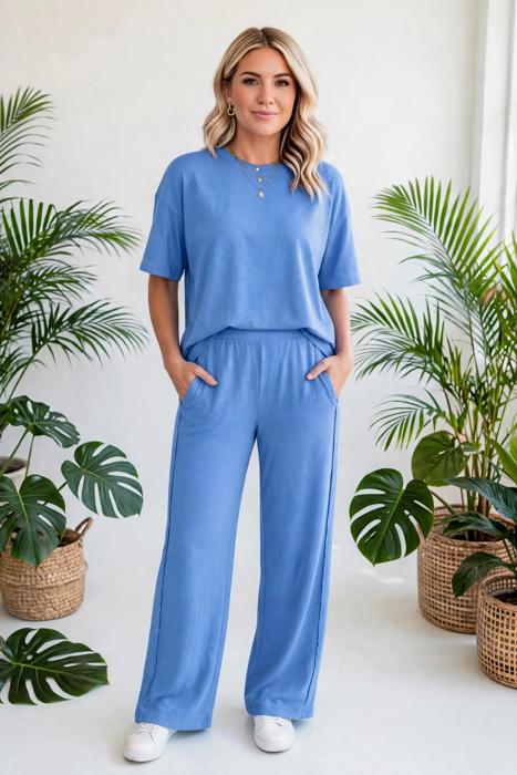 Haven Oversize Tee Pocketed Pants Set | S-XL