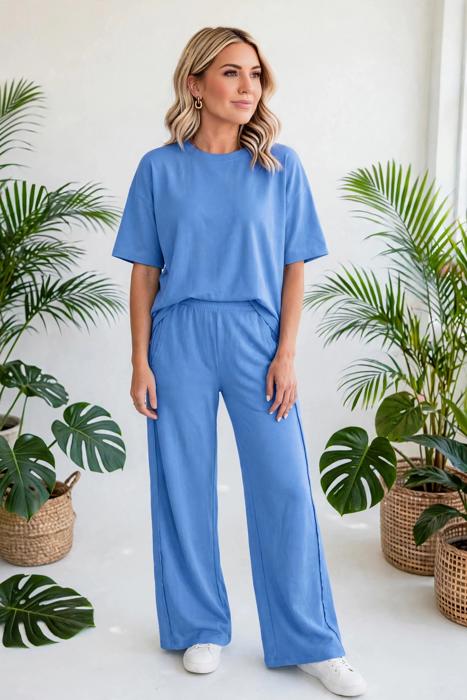 Haven Oversize Tee Pocketed Pants Set | S-XL