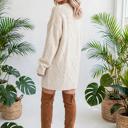  Cozy Cable Knit Sweater Dress | S-XL