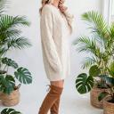  Cozy Cable Knit Sweater Dress | S-XL