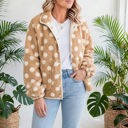  Luxe Polka Faux Fur Jacket | S-XL