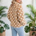  Luxe Polka Faux Fur Jacket | S-XL