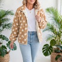  Luxe Polka Faux Fur Jacket | S-XL