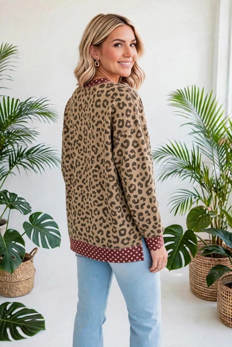 Spot On Chic Colorblock Trim Top | S-XL