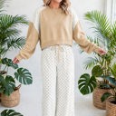  Spot & Style Patchwork Two-Piece Set | S-XL