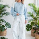  Spot & Style Patchwork Two-Piece Set | S-XL