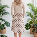  Dainty Dot Elegance Midi Dress | S-XL