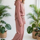  Lace & Luxe Drawstring Pullover Hoodies Corduroy Set | S-XL