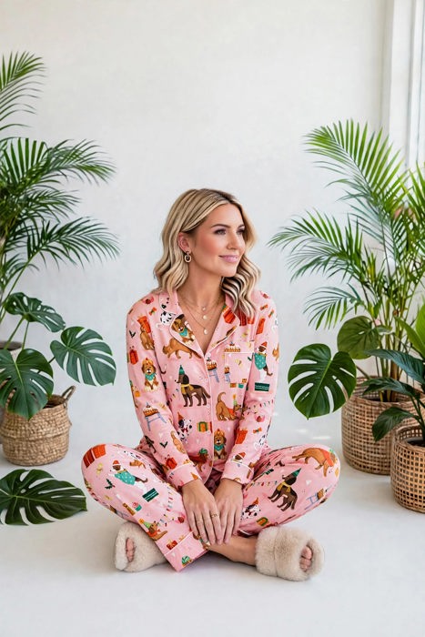 Paws & Patterns Lounge Set | S-XL