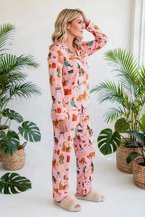 Paws & Patterns Lounge Set | S-XL
