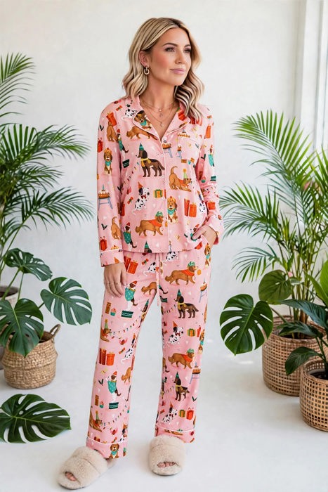 Paws & Patterns Lounge Set | S-XL