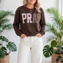  Prairie Charm Plaid Sweatshirt | S-XL