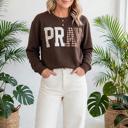  Prairie Charm Plaid Sweatshirt | S-XL