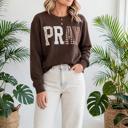  Prairie Charm Plaid Sweatshirt | S-XL