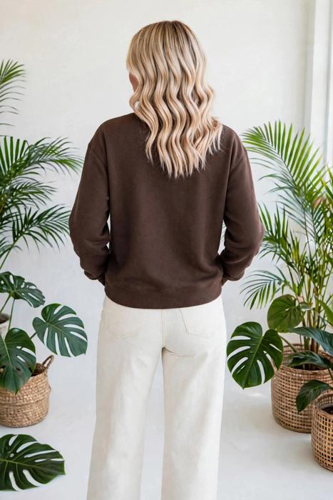 Prairie Charm Plaid Sweatshirt | S-XL
