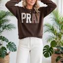  Prairie Charm Plaid Sweatshirt | S-XL