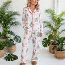  Merry Gingerbread Plaid Pajama Set | S-XL