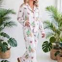  Merry Gingerbread Plaid Pajama Set | S-XL