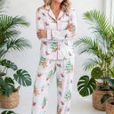  Merry Gingerbread Plaid Pajama Set | S-XL