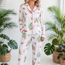  Merry Gingerbread Plaid Pajama Set | S-XL