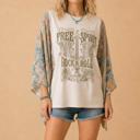  The  Boho Poncho Tee | S-L