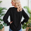 Ruffle Bubble Sleeve Top | S-2XL