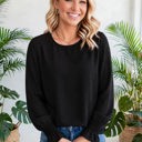 Ruffle Bubble Sleeve Top | S-2XL