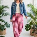  Checkmate Tie-Waist Shift Pants | S-XL
