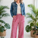  Checkmate Tie-Waist Shift Pants | S-XL