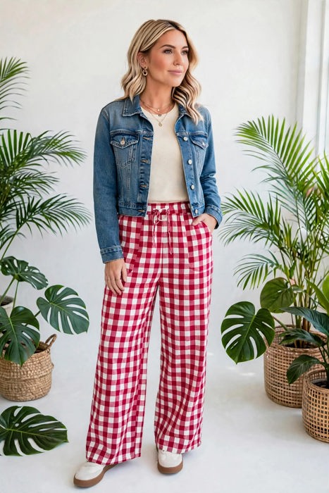 Checkmate Tie-Waist Shift Pants | S-XL
