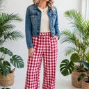  Checkmate Tie-Waist Shift Pants | S-XL