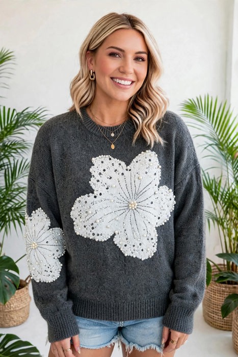 Blossom Belle Cozy Knit Sweater | S-XL
