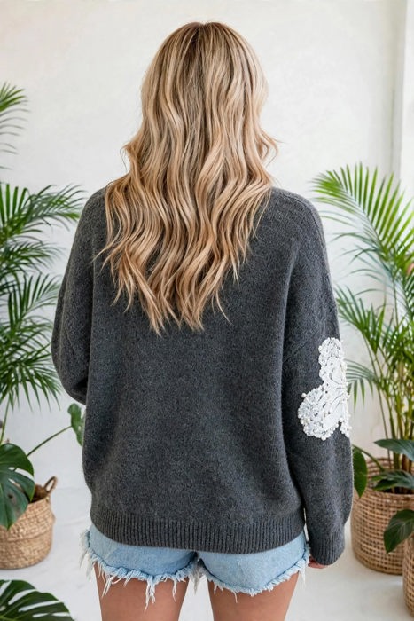 Blossom Belle Cozy Knit Sweater | S-XL