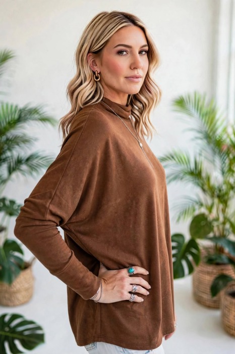 Scarlet Muse High Neck Top | S-XL