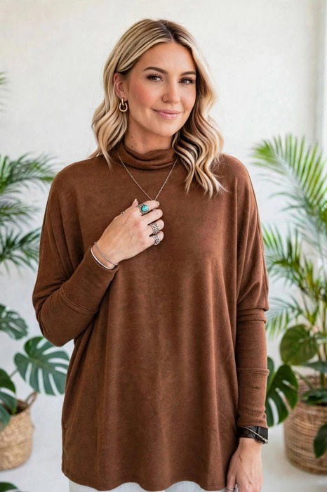 Scarlet Muse High Neck Top | S-XL
