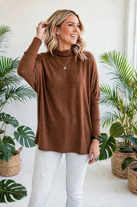 Scarlet Muse High Neck Top | S-XL