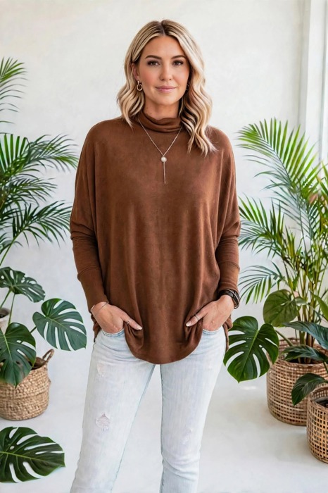 Scarlet Muse High Neck Top | S-XL