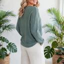  Waffle Knit Drop-Shoulder Top | S-XL
