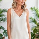  Sleek Comfort V-Neck Tank Top | S-XXL