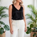  Sleek Comfort V-Neck Tank Top | S-XXL