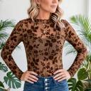  Floral Allure Mesh Sheath Top | S-XL