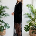  Velvet Lace Grace Maxi Dress | S-XL