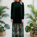  Velvet Lace Grace Maxi Dress | S-XL