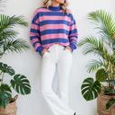  Chroma Stripe Relaxed Sweatshirt | S-XL
