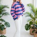  Chroma Stripe Relaxed Sweatshirt | S-XL