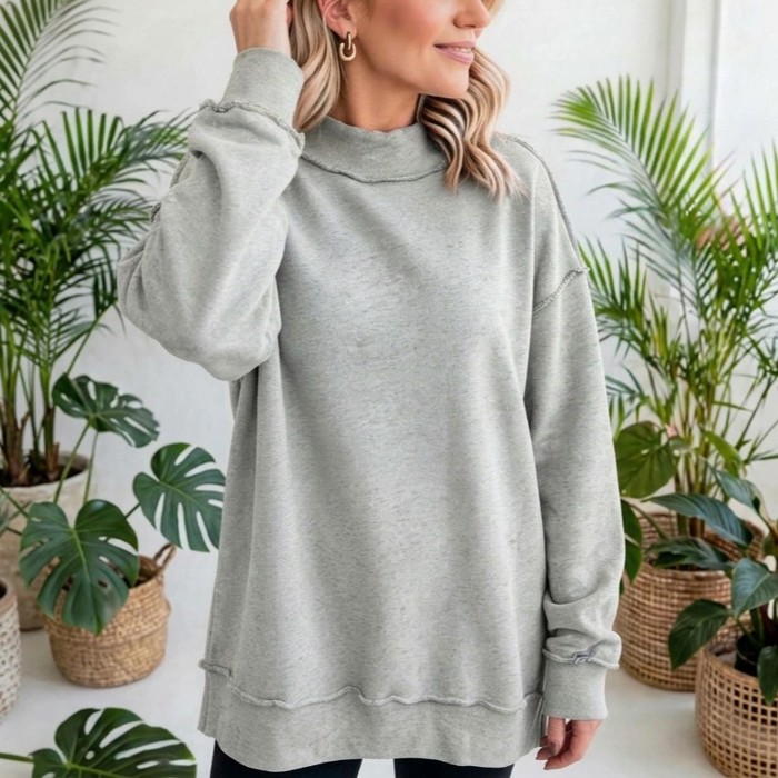 Switch & Snug Oversized Reversible Sweatshirt | S-XL
